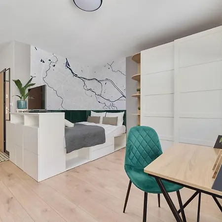 Cozy Nadodrze For 3 Guests With Balcony By Renters Апартаменти Вроцлав